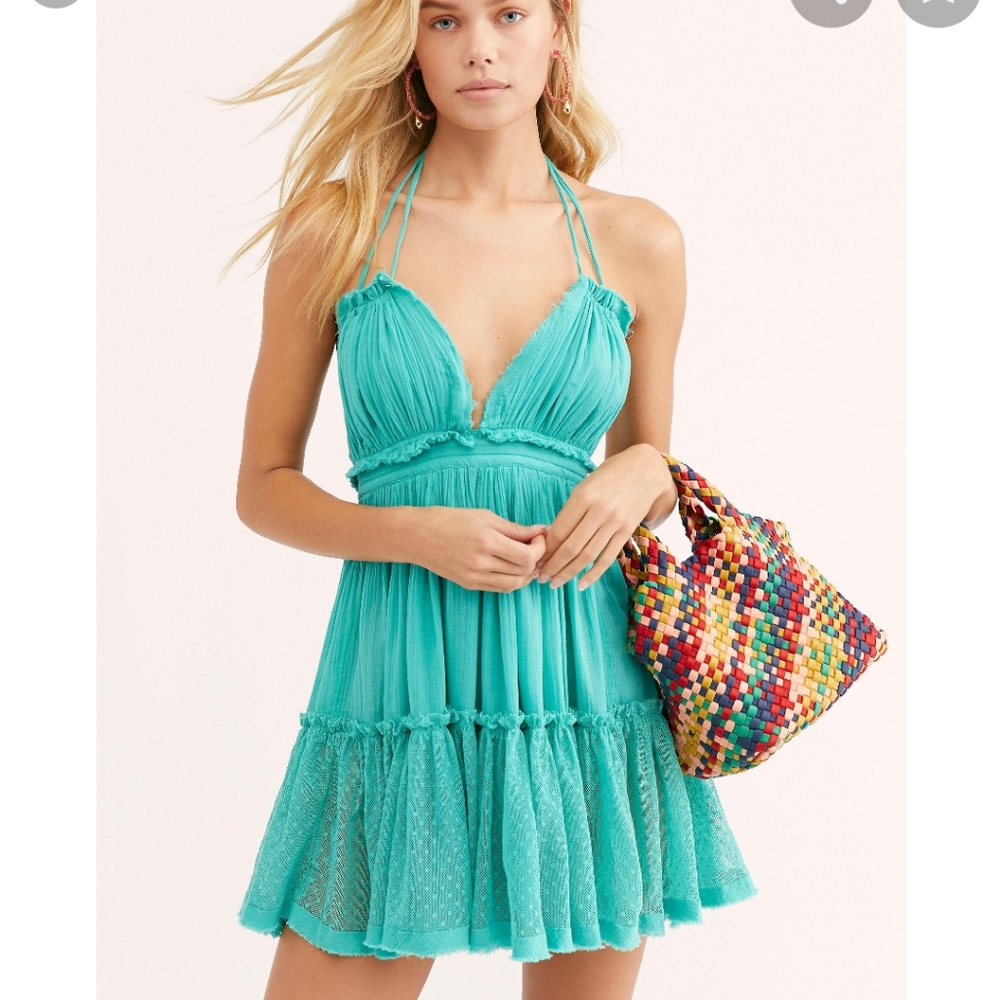 ⛔️ SOLD ⛔️ Free People 100 Degree Mini Corsican Coast Rare - Picture 1 of 11